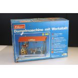 Boxed Wilesco D141 Dampfmaschine mit Werstatt Steam Engine, excellent condition, box grubby