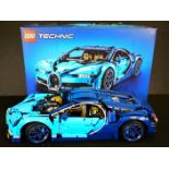 Lego - Boxed Lego Technic 42083 1/8 Bugatti, well built and in gd condition with original box, inner