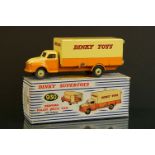 Boxed Dinky Supertoys 930 Bedford Pallet Jetka Van with accessories, Dinky decals excellent, diecast