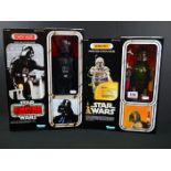 Star Wars - Two original Kenner large size action figures to include Darth Vader and Boba Fett, both