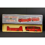 Boxed Dinky Supertoys 983 Car Carrier with Trailer diecast model, some marks to diecast but gd