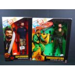 Two boxed Estrela Falcon Commando figure sets to include Turbocoptero and Explorador, both