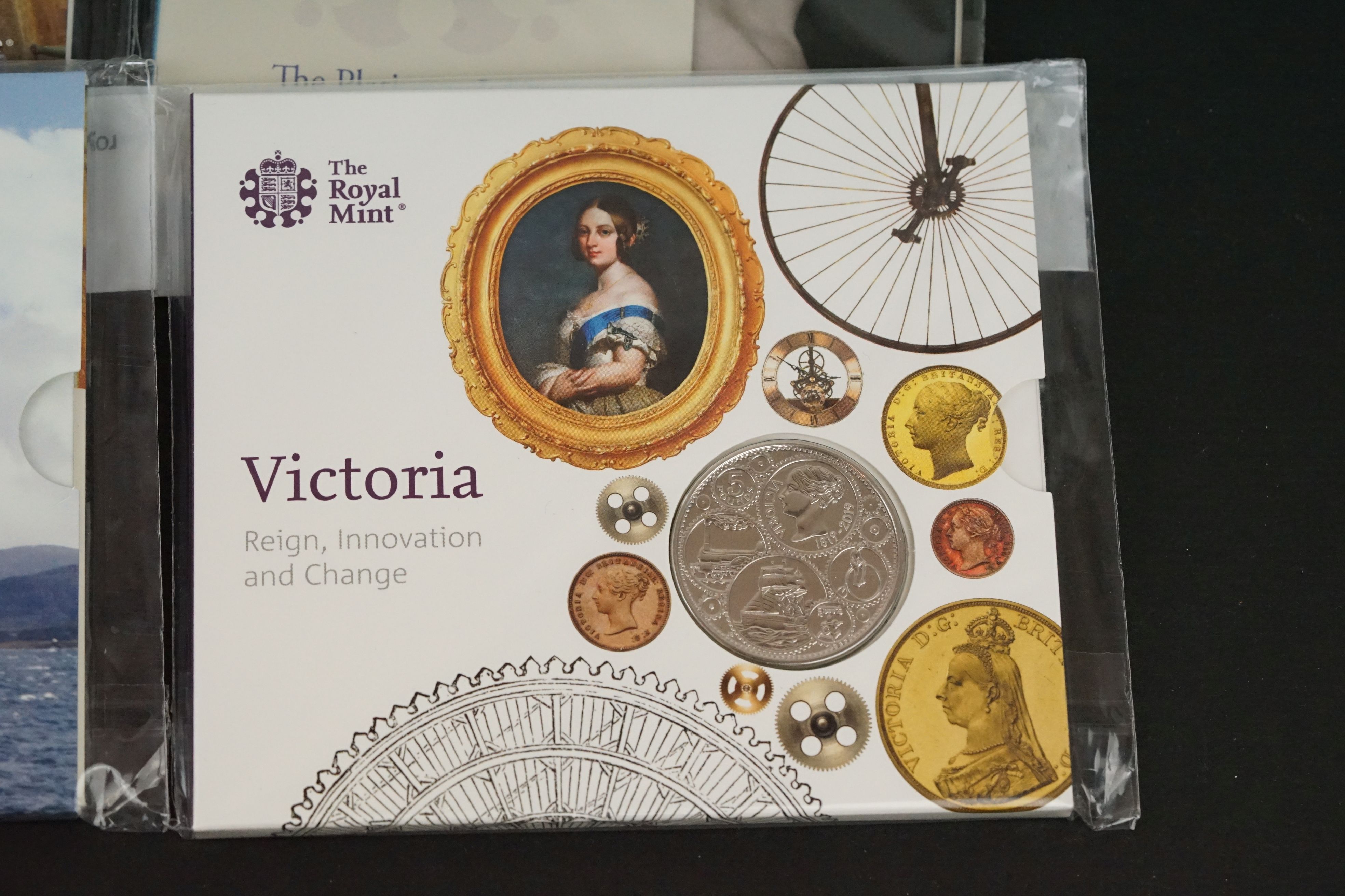 A collection of thirteen Royal Mint uncirculated £5 coins to include the 2000 Millennium coin, the - Image 2 of 13