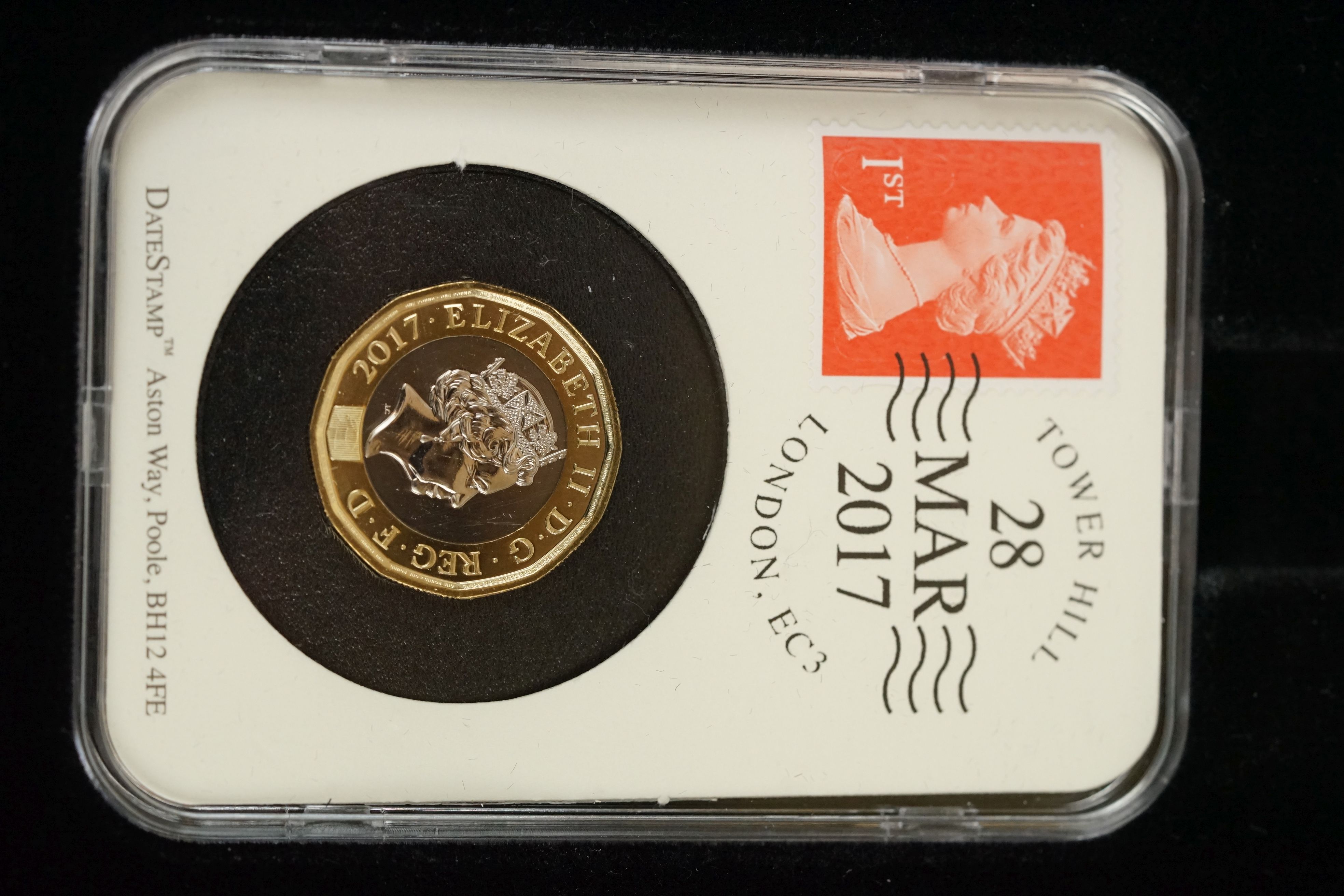 A 2017 date stamp United Kingdom coin specimen year set in presentation box complete with COA. - Image 7 of 8