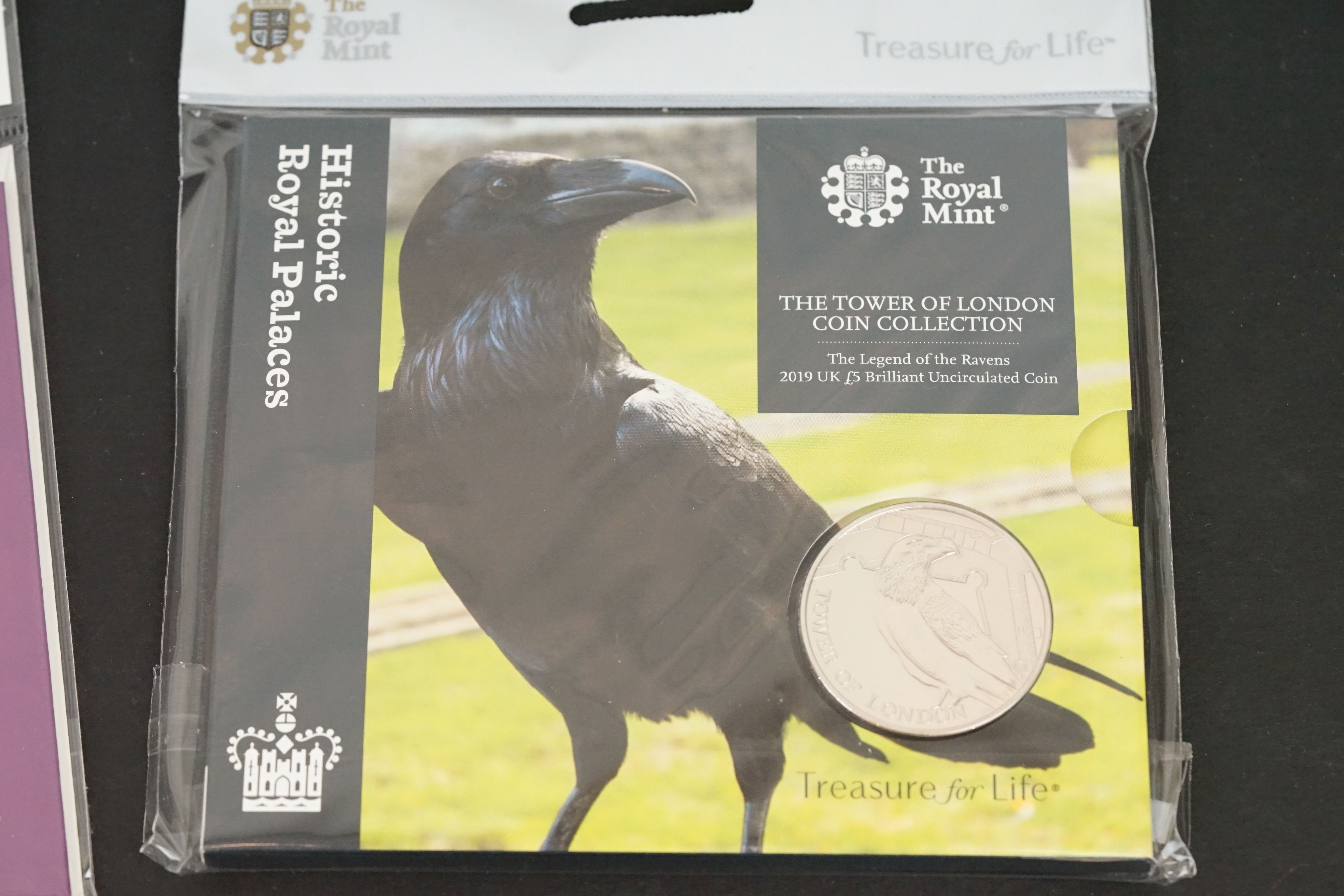 A collection of thirteen Royal Mint uncirculated £5 coins to include the 2000 Millennium coin, the - Image 10 of 13