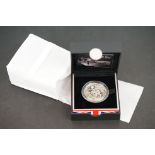 The Royal Mint Countdown to London 2012 2010 silver proof £5 coin complete with display box and COA.