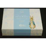 The Royal Mint The Tale of Peter Rabbit Beatrix Potter limited edition coin and book gift box.