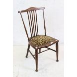 Late 19th / Early 20th century Stick Back Child's Chair