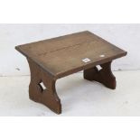 Late Victorian Oak Gothic Table Book Rest / Lectern, 50cm wide x 29cm high