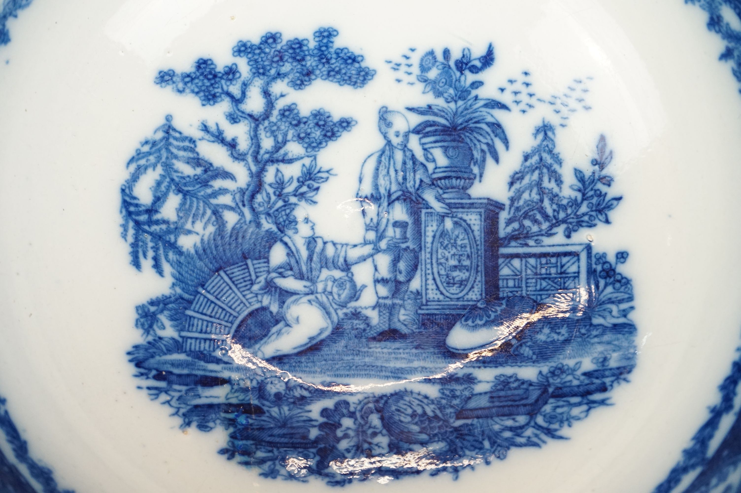 George Jones ' Crescent ' Bowl 21cm diameter, 19th century Blue and White Bowl 26cm - Image 8 of 16