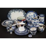 Mixed lot of Ceramics including Large Chinese Ceramic Tankard, Booths Real Old Willow Tea ware and