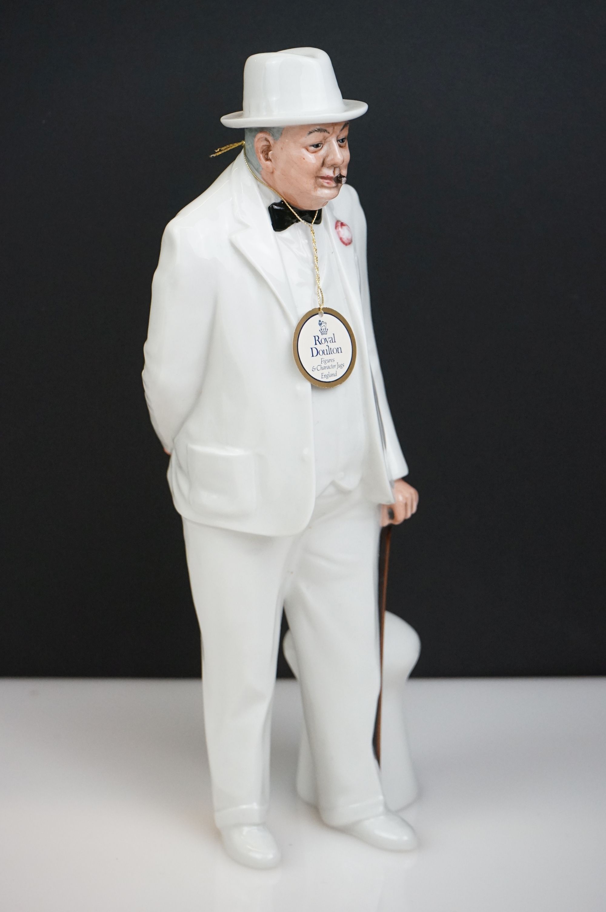 Two Royal Doulton Figures including Limited Edition ' Winston S Churchill ' HN3433 no. 773/5000 with - Image 5 of 9