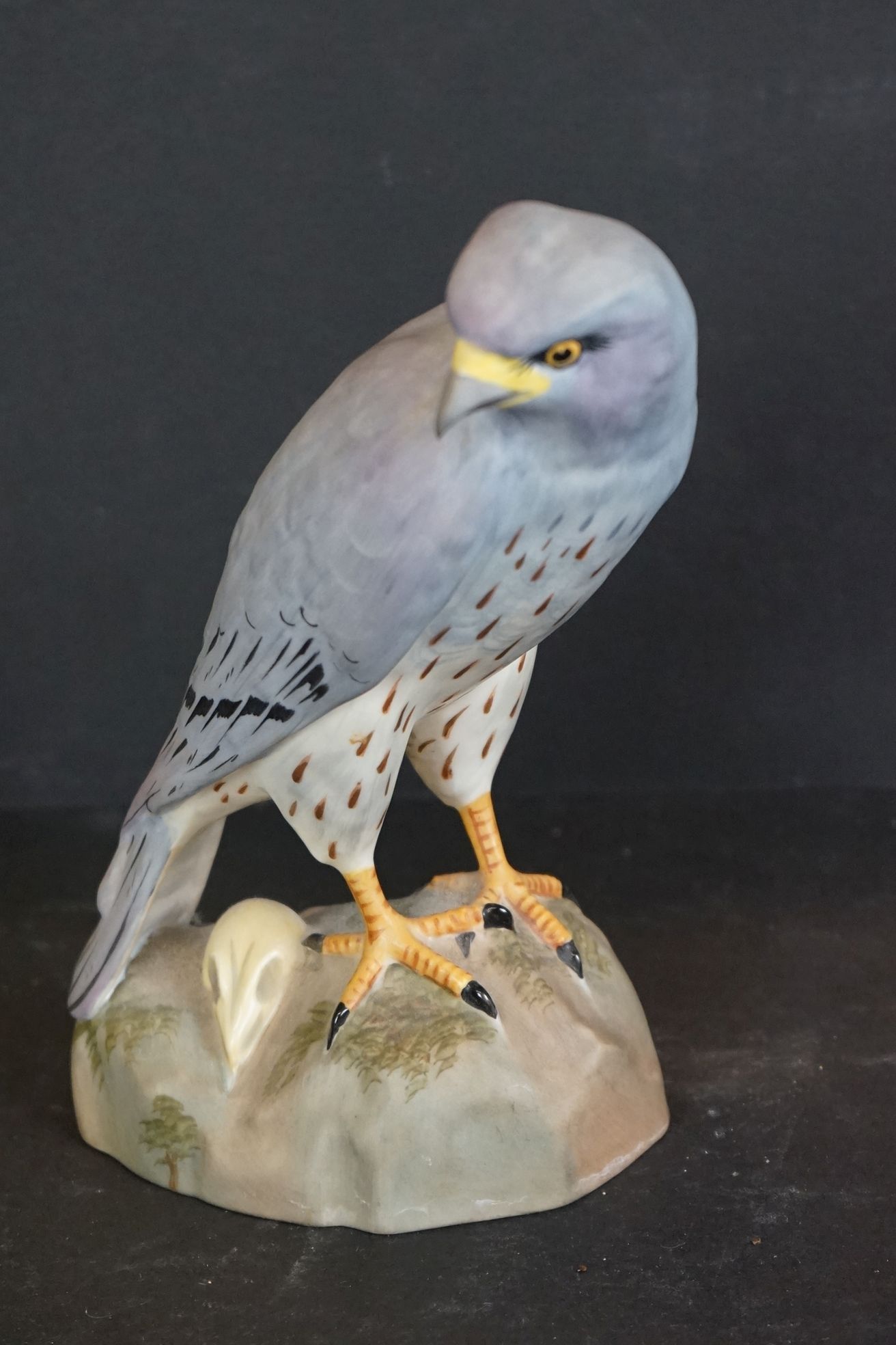 Mixed lot of Ceramics including Spode model of Montagu's Harrier Male Circus Pygargus, Japanese - Image 10 of 11