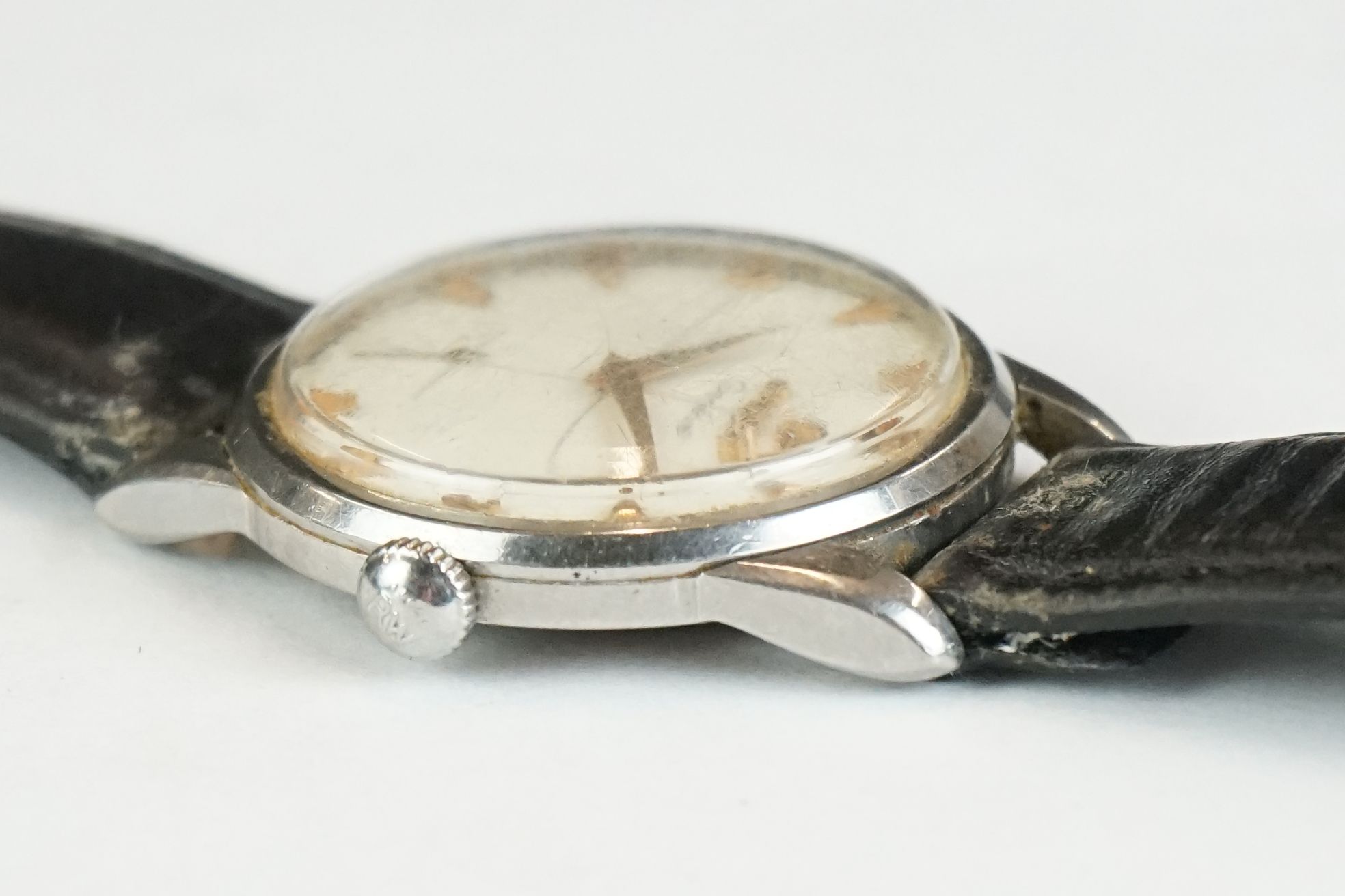 A vintage Gents Omega Geneve wristwatch together with a Longines movement. - Image 5 of 12