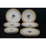 Wedgwood Eturia ' Directoire ' Plates and Bowls, approx. 17 items