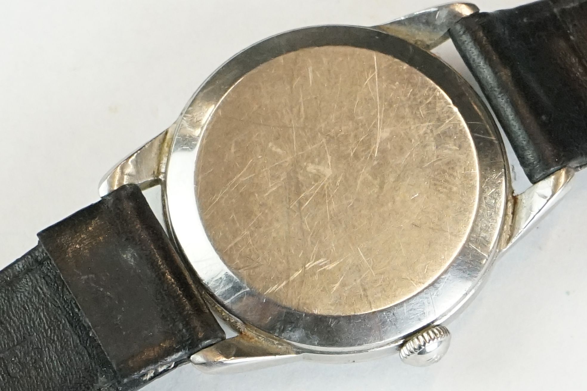 A vintage Gents Omega Geneve wristwatch together with a Longines movement. - Image 12 of 12