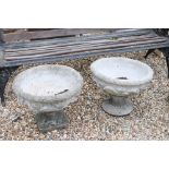 Pair of substantial garden planters