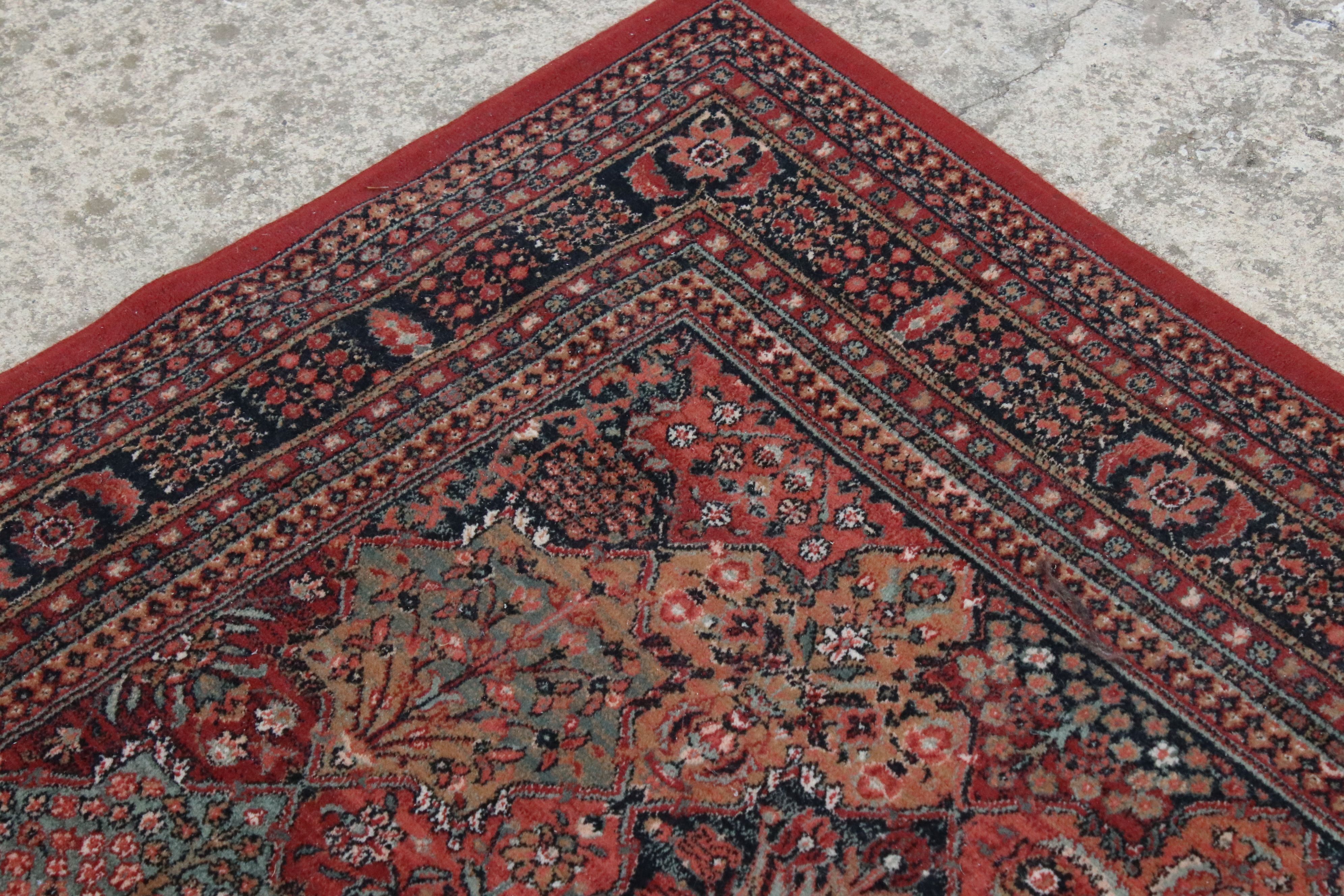 Red Ground Rug retailed by John Lewis, 240cm x 160cm - Image 4 of 4