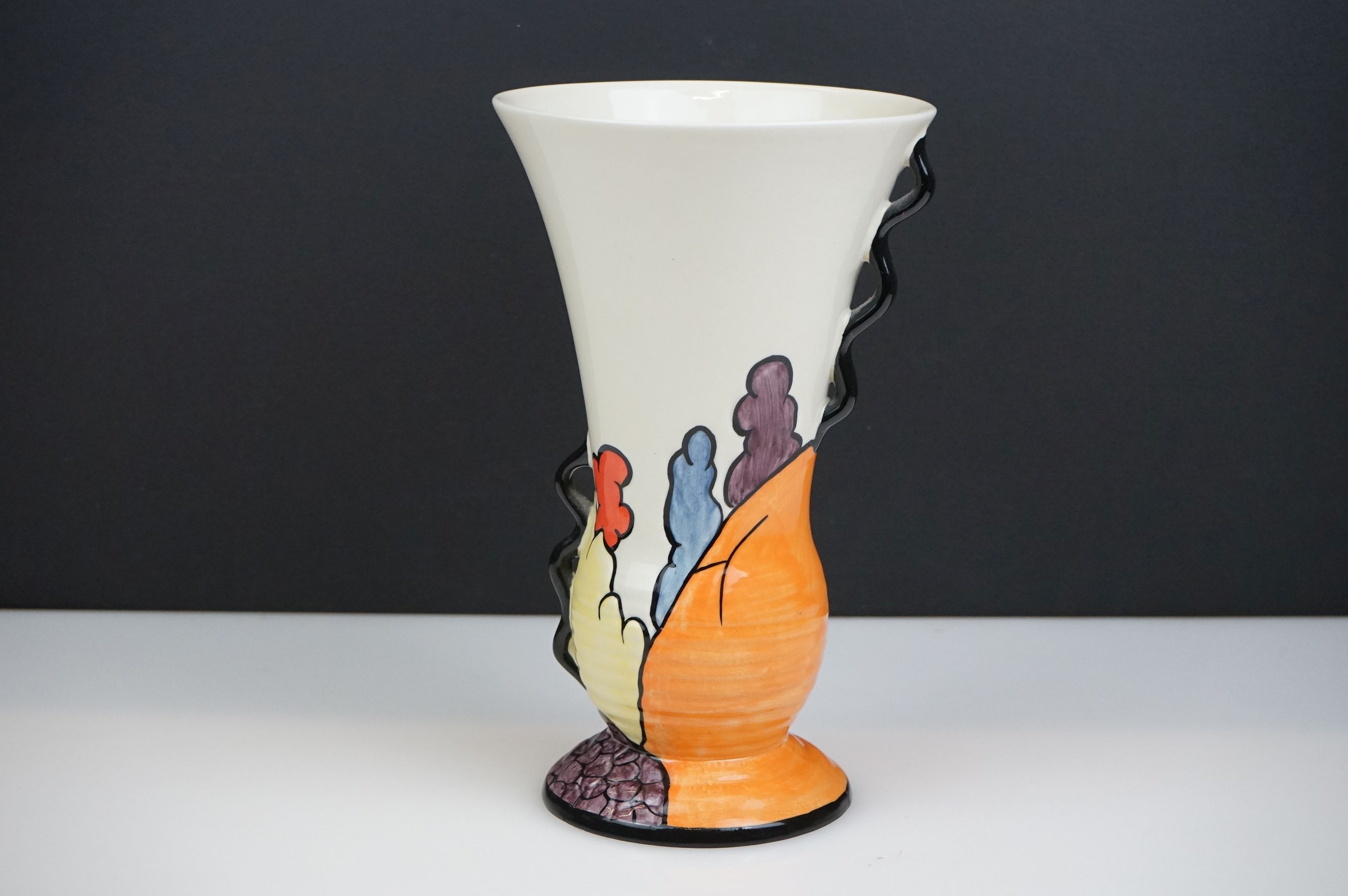Lorna Bailey for Old Ellgreave Pottery ' Chetwynd ' Vase, 21cm high - Image 2 of 6