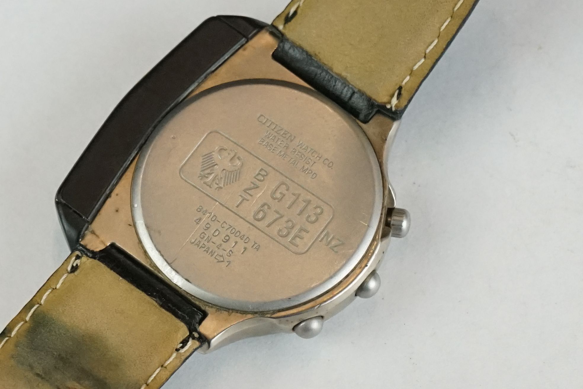 Vintage Citizen Spacemaster gentleman's watch in original case with instructions - Image 4 of 7