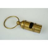 Brass Titanic style whistle