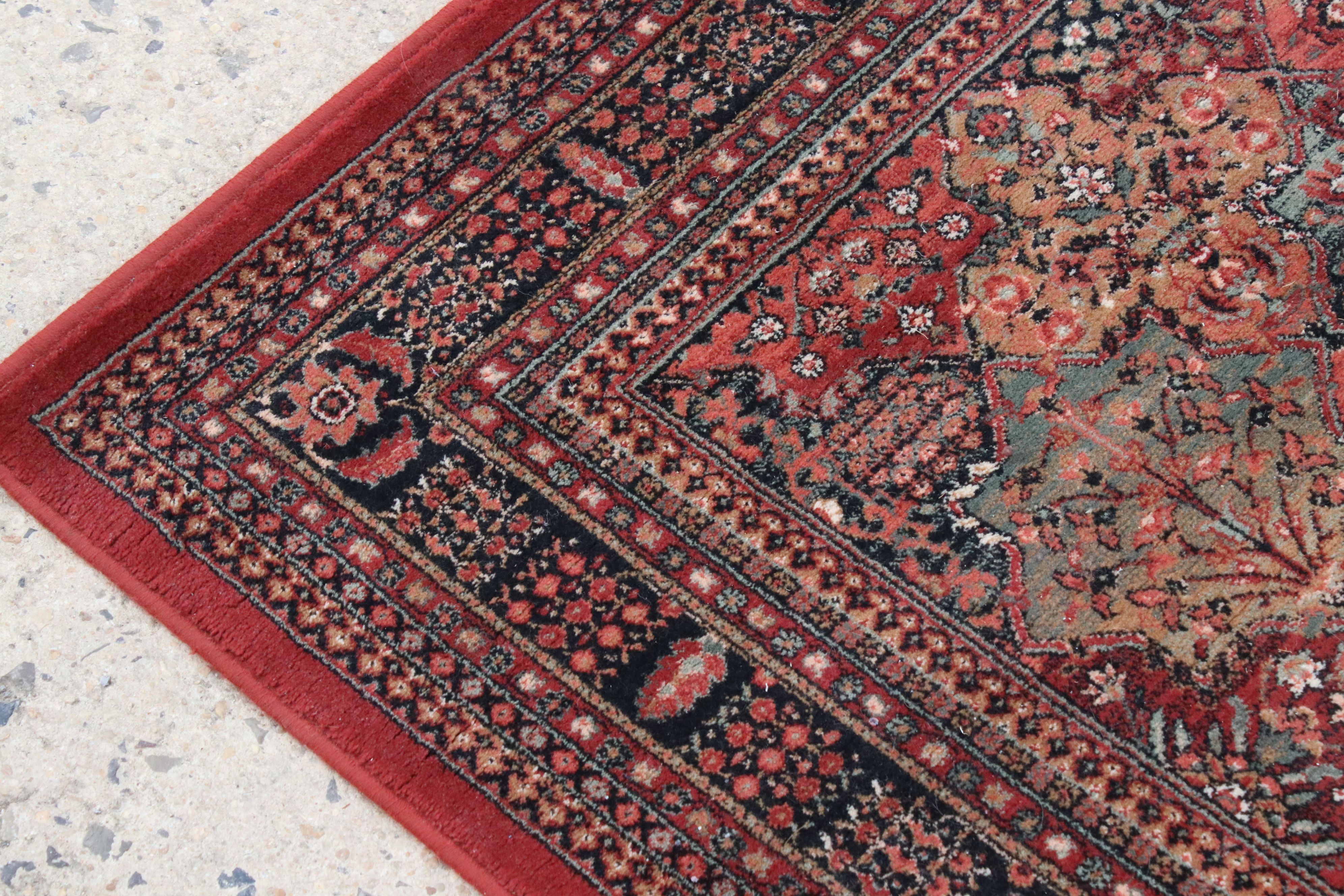 Red Ground Rug retailed by John Lewis, 240cm x 160cm - Image 2 of 4