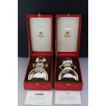 Two Boxed Spode limited edition maritime cups with certificates to include the S.S. Great Britain