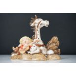 Royal Doulton Thelwell novelty ceramic figure ' So Treat Him Like a Friend ' depicting a horse and