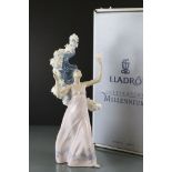 Lladro boxed 6569 ' Milky Way ' Inspiration Millennium Collection porcelain figure, 40cm tall