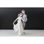 Lladro boxed Primer Baile ' Now and Forever ' porcelain figure, model no. 7642 depicting a dancing