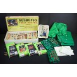 Subbuteo - Boxed Super Set (near complete), 4 x boxed LW teams to include Liverpool, England 2nd,