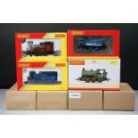 Ex shop stock - Four boxed Hornby OO gauge locomotives to include R30009 London Carriers