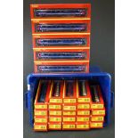 Ex shop stock - 28 Boxed Hornby OO gauge items of rolling stock, all variants, to include R40035,
