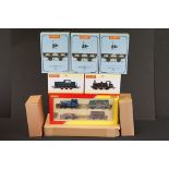 Ex shop stock - Three boxed Hornby OO gauge locomotives to include R30036 Railroad Train Pack,