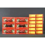 Ex shop stock - Four boxed Hornby OO gauge R6991 Pack of Three Retro Wagons to include Jacobs