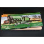 Ex shop stock - Boxed Hornby OO gauge R1255 Flying Scotsman train set, complete & unused with