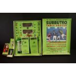 Subbuteo - Group of HW items to include 2 x boxed teams (Everton away & Chelsea), boxed Club Edition