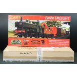 Ex shop stock - Boxed Hornby OO gauge R1254 GWR Freight train set, complete & unused with outer