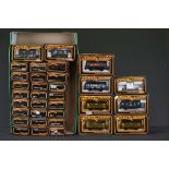 33 Boxed Palitoy Mainline OO gauge items of rolling stock to include wagons and vans featuring
