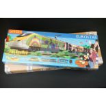 Ex shop stock - Boxed Hornby OO gauge R1253 The Beatles Yellow Submarine train set, complete &