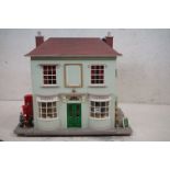 ' Ye Olde Tea Shoppe ' wooden dolls house containing a bakery and sweets shop, on a rotating