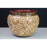 Doulton Lambeth Stoneware Jardiniere, 18cm high