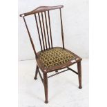 Late 19th / Early 20th century Stick Back Child's Chair