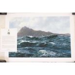 Steven Dews (British b. 1949) Limited Edition Print titled ' Cape Horn ' no. 19/100, with