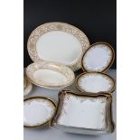 Royal Worcester ' Embassy ' Part Dinner Set comprising Six 7" Side Plates, Six Dessert Plates, Six