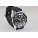 Vintage 1970s Sicura ' Breitling ' diver's watch