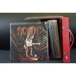 Vinyl - 21 AC/DC LP's including some private pressings & live recordings to include Back In Black,