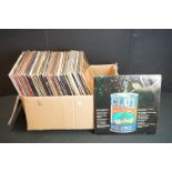 Vinyl - Approx 90 LP's spanning genres and decades including Rock, Pop, Reggae, Soul, Punk, Disco