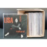 Vinyl - Approx 55 female artist LP's including Lisa Stansfield, Wendy James, Kate Bush, Madonna,