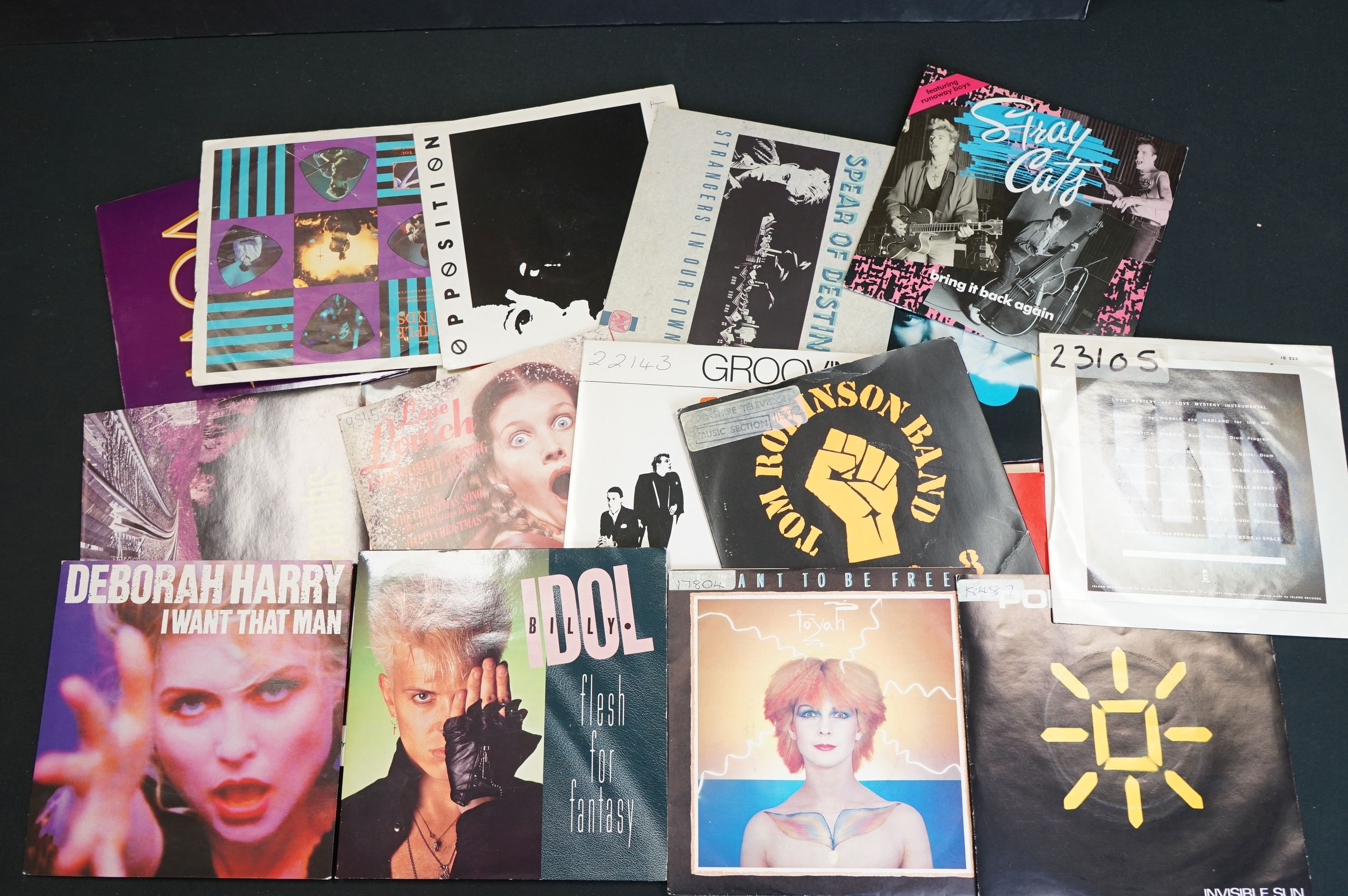 Vinyl - Over 40 Post Punk / New Wave 7" singles including U2, Blondie, B52's, Pere Ubu, B Movie, - Image 6 of 7